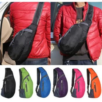 Riñonera cruzada impermeable para montañismo