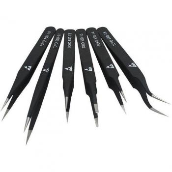 Good TOYO ESD Tweezers Set 10-15 for Soldering Rework