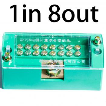 Boîte de distribution de shunt à connexion rapide