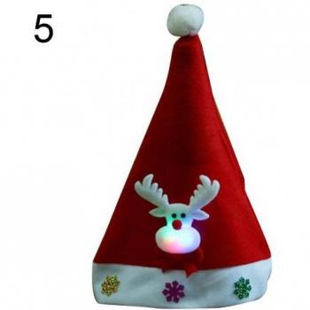 Capuchon Festif Père Noël LED
