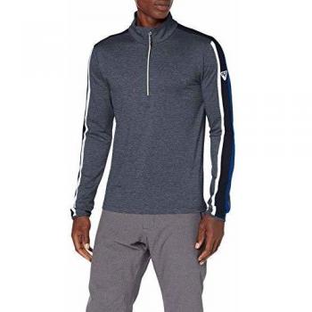 CMP 39L2577 Men's Roll Neck Sweatshirt 3XL Bright Blue Melange