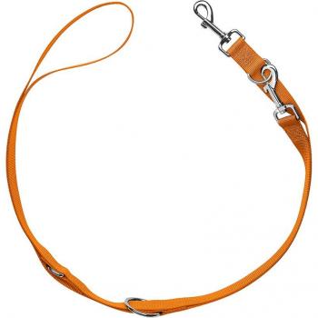 Laisse HUNTER London orange pour chien