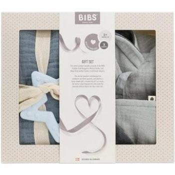 Kit Baby Shower BIBS con Muselina Azul