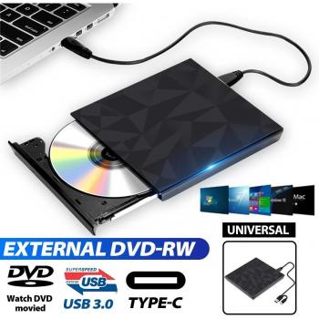 Escritor de CD Externo de Alta Velocidad