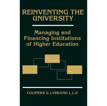Higher Education: Managing and Financing Institutions of Higher Education