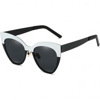 Metal Frame Cat Eye Sunglasses