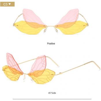 Streetwear Schmetterlingsbrille mit UV-Schutz
