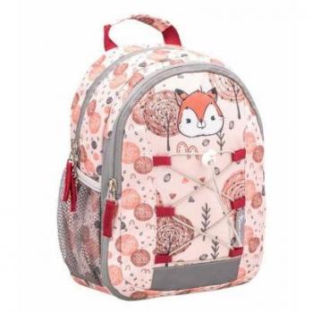 Belmil Mini Kiddy Kindergartenrucksack „Woodland Animal Foxy“ für 1-3 Jährige Kinder mit Brustgurt