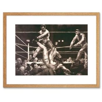 Polo Grounds Classic: Jack Dempsey vs. Luis Firpo Knockout (12x16)