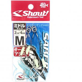 Filo Sabre 316-SM Hook Twin 2x4cm M (1/0)