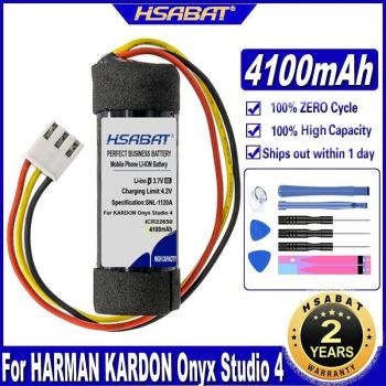 HSABAT ICR22650 4100mAh für HARMAN KARDON Onyx Studio 4 Lautsprecher