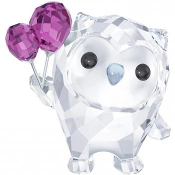 Swarovski Hoot Cristallo Arco di Colore 4.1×3.9×2.7 cm
