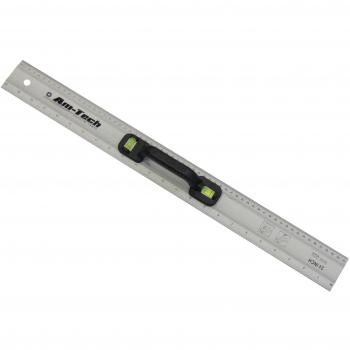 Amtech Heavy Duty 600mm (24) Rule with Spirit Level
