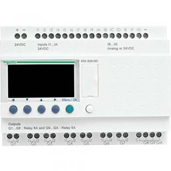 SCHNEIDER SR3B261FU ZELIO-II M 16E/10R 100-240AC