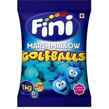 BOLAS DE GOLF AZULES FINI ESPONJITAS NUBES