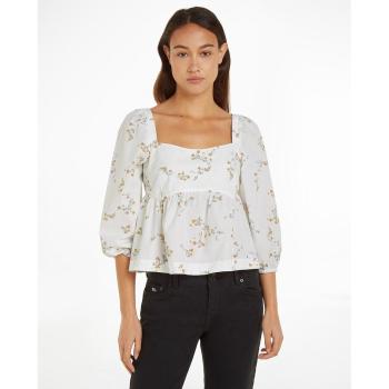 Tommy Jeans Blusa Larga de Popelín