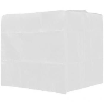 Depósito de agua IBC 1000L con cubierta blanca
