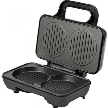 Burger‑Grill elektrisch 800 W – 2 Frikadellen‑Modul