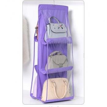 Colgador de Puerta con 3 Capas y 6 Bolsillos