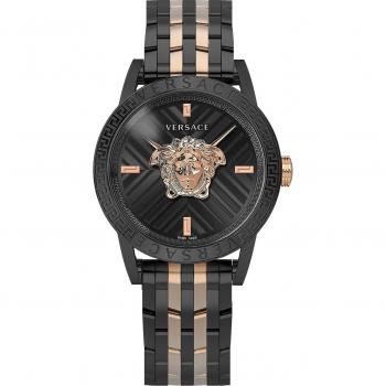 Versace V-Code Armbanduhr für Herren 43mm