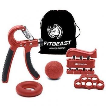 FitBeast Hand Grip Strengthener Forearm Grip Workout Kit