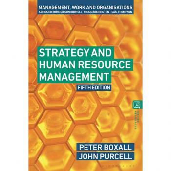 Professor Peter Boxall Strategy and Human Resource Management