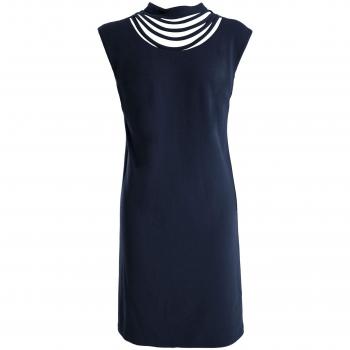 Jamila Marine Kleid Gr.36 Noble Life Fashion