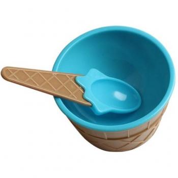 Caja de Postre Helado con Cuchara Lindo