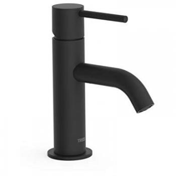 Tres Armaturen Study Waschtischmischer 26290301NM, schwarz matt