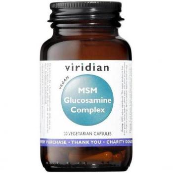 Viridian M.S.M. Glucosamine 30 Caps – Formule Nature