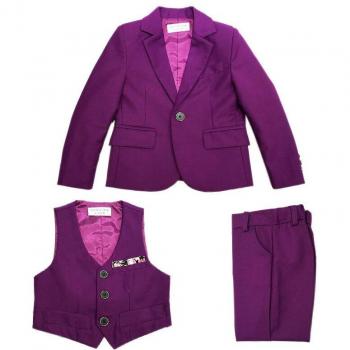 Slim Fit Flower Boys Suit Set