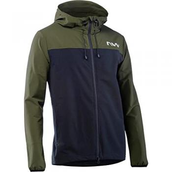 Northwave Rampage Winterjacke grün/schwarz Größe L (50)