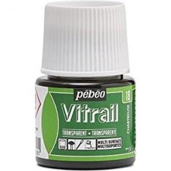 Peinture vitrail 45 ml Chartreuse