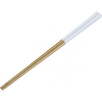 Baguettes Japonaises en Acier Inoxydable 23cm