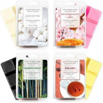 SCENTORINI Tart Profumate Fatto a Mano da Cera di Soia Naturale