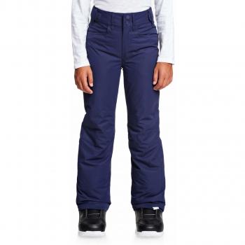 Roxy Backyard Fille Pantalon de Ski/Snowboard 8-16 Ans, Medieval Blue, FR