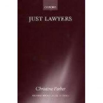 Just Lawyers, Oxford Socio-Legal Studies