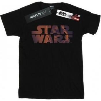 Tee ragazzo con logo Chewbacca Star Wars