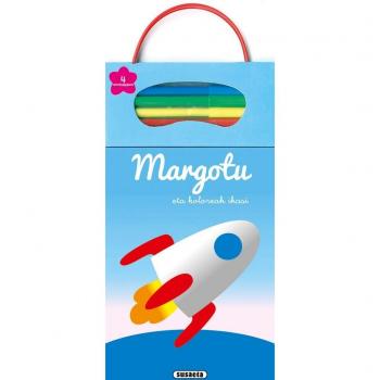 Margotu eta koloreak ikasi.