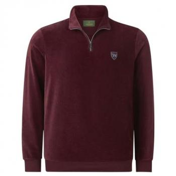 Herren Sweatshirt Earl Gillbig dunkelrot 3XL