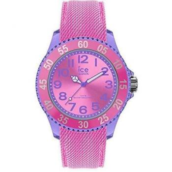 ICE-WATCH, Reloj Rosa para Niña, ICE Cartoon Dolly, Silicona, 017729 (Pequeño)