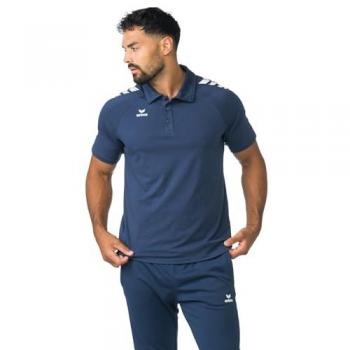 Erima 3 Wings Navy/White Polo XS