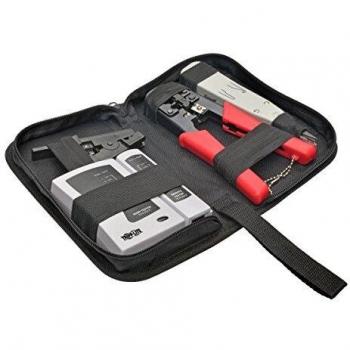 Tripp Lite 4-Piece Network Installer Tool Kit with Cable Tester, Crim