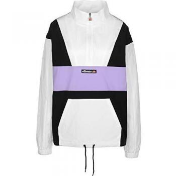 Ellesse Sophia Windbreaker 1/2 Zip Giacca Traccia Nera