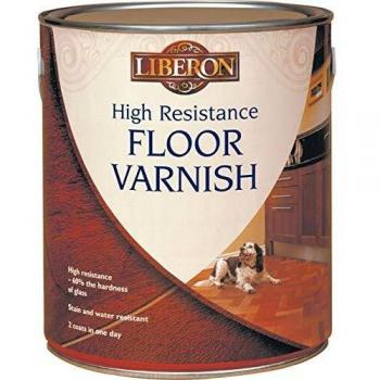 Liberon High Resistance Floor Varnish 2.5L Light Oak Wax Effect