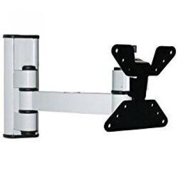 Bravo supporto da parete per TV 10''-26'' max portata 20 kg colore nero e bianco