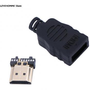 Connecteur HDMI mâle à extrémités de transfert, boîte 1 pièce