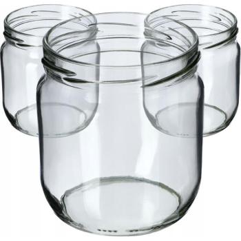 CorkSeal 425 ml Jam Set – 6 Pieces, Screw Lids