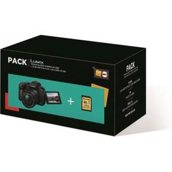 Appareil Photo Hybride Panasonic G80 + Objectif 12-60mm + SD 32 Go
