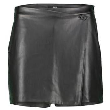 Figurbetonter Skort in Schwarz